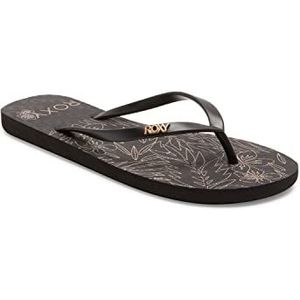 Roxy Viva Stamp damessandalen, metallic goud/zwart, 36 EU, Metallic Gold Black, 36 EU