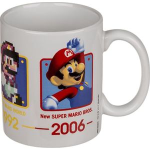 Mok, Super Mario, voor ca. 325 ml, H: 10 cm