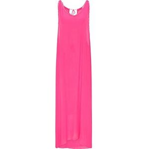 ECY dames maxi-jurk jurk, roze, XL