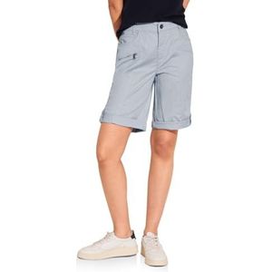 STREET ONE Sportieve bermuda shorts, blauw (icy blue), 36W