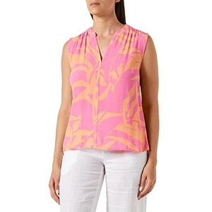 s.Oliver dames blouse mouwloos, Oranje 44a3, 34