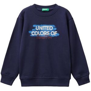 United Colors of Benetton Kinderen en jongeren Maglia G/C M/L 3j70g10jy sweatshirt, blauw, 5 jaar, blauw, 5 Jaar