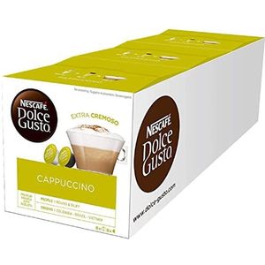 Nescafé Dolce Gusto capsules Cappuccino - 48 koffiecups - geschikt voor 24 koppen koffie - Dolce Gusto cups