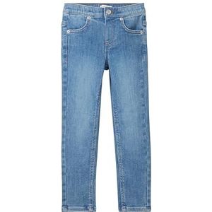 TOM TAILOR Treggings Jeans voor meisjes, 10119 - Used Mid Stone Blue Denim, 104 cm