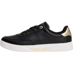 Tommy Hilfiger - ESSENTIAL CHIC COURT SNEAKER - Zwart - Plateausneakers