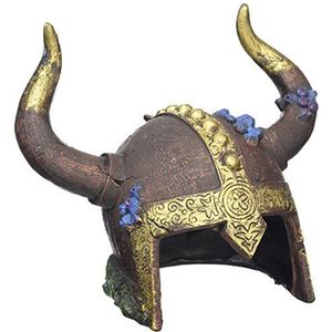 Rosewood Viking Helm Grot Aquarium Ornament