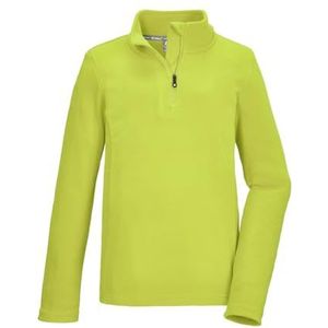 Killtec Kind Ksw 184 Bys FLC Shrt, fleeceshirt met opstaande kraag en ritssluiting