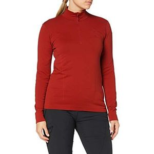 Salomon Comet Seamless Hz W Fleece, dames, Red Dahlia/Garnet Pink, XS