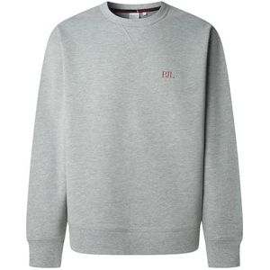 Pepe Jeans Heren GARRET CREW Sweatshirt, Grijs (MARL GREY), XL, Grijs (Marl Grijs), XL