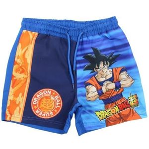 Dragon Ball Z-zwemshorts, comfort en UV-bescherming, perfect voor strand of zwembad, superheldenontwerp, Marine, 12 Jaren