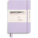 LEUCHTTURM1917 365496 notitieboek medium (A5), softcover, 123 genummerde pagina's, lila, blanco