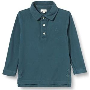 Gocco Poloshirt Pique grijs, hemd, groen, petroleo, 2-3 jaar