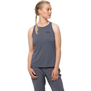 Jack Wolfskin - PRELIGHT TANK W - Functionele Top - Dolphin - 100% Polyester