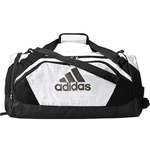 adidas Team Issue 2 Medium Duffel Bag, One Size, Wit, One Size, Team Issue 2 Medium Duffel Bag
