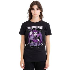 Disney Villains The Evil Queen is Not Impressed Sneeuwwitje dames T-shirt, zwart, groot, Zwart, L