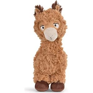 NICI knuffeldier alpaca Al Paka 25 cm – knuffel van zachte pluche, schattig pluche dier om mee te knuffelen en te spelen, voor kinderen & volwassenen, 48604, leuk cadeautje, bruin
