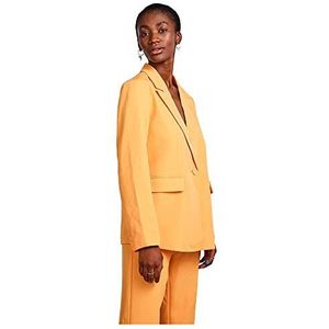 YAS Dames Yasbluris Ls Noos Blazer, Mock Oranje, S