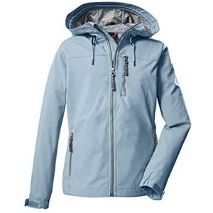 G.I.G.A. DX Gs 97 Wmn - Softshelljas - Lichtblauw - Met Capuchon