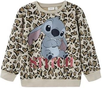 Name It - Nmfjanni Stitch Nreg - Sweatshirt - Gebroken Wit - Meisje