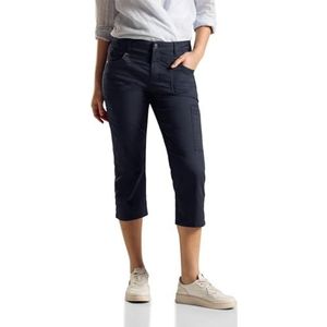 STREET ONE Sportieve 3/4 cargobroek, blauw (deep blue), 34W x 22L