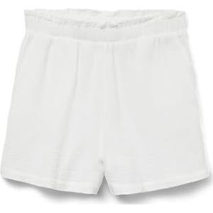 VERO MODA Vmnatali Hw Noos Shorts voor dames, wit (snow white), XS