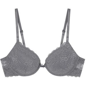 Women'Secret Gevoerde beha, middengrijs, 100B, Grijs, 100B