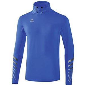 Erima Race Line 2.0 Running Longsleeve voor kinderen, met aanpasbare opstaande kraag en duimlussen