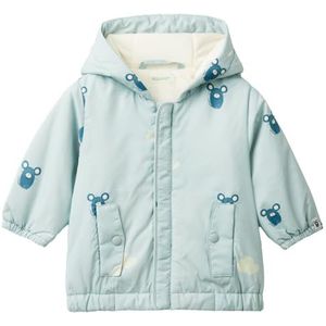 United Colors of Benetton Uniseks kinderjas, Blauw, 68
