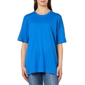 ONLY Dames Onlmay Life S/S Oversized Top JRS T-shirt, blauw, XXS