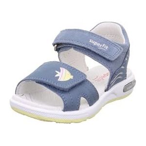 Superfit - Emily - Sandaal - Blauw Geel - 32 EU