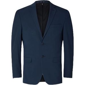 SELETED HOMME - Slhslim-Liam - Blauw - Sakko - Heren - Slim Fit