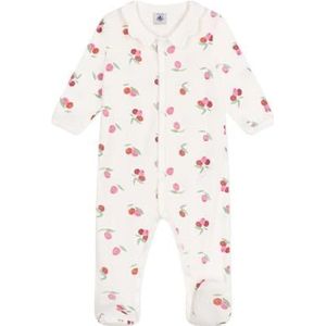 Petit Bateau Slaap Bien Baby Meisje, wit/multico, 18 Maanden