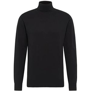 DreiMaster Gebreide trui voor heren, zwart, L