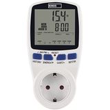 EMOS P5822 Stroomverbruikmeter - Wit - 230 V - Met LED-indicatie en Beveiliging