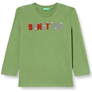 United Colors of Benetton Jongens T-shirt M/L 3atnc15f2 T-shirt, 0d4 groen, 6 maanden EU, 0d4 groen, 6 Maanden