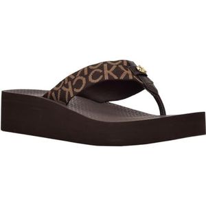 Calvin Klein Dames Meena Teenslip, Bruin, 7 UK, BRON, 40 EU