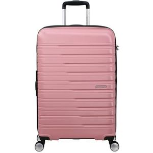 American Tour Mistress Flashline - Spinner M, uitbreidbare koffer, 67 cm, 69/75 L, Purple Rosa (Purple Pink)