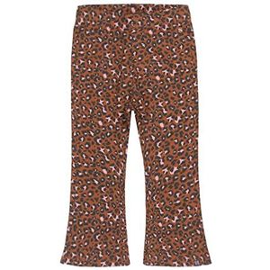 Koko Noko Girl's Girls Flared Camel Panther Print Trousers, 62