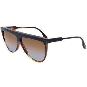 Victoria Beckham VB619S 44812 bril, 005 Black Tortoise, 65 volwassenen, uniseks, 005 Black Tortoise, 65