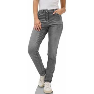 Cecil - Scarlett - Casual Jeans - Grijs - Mid Waist - Slim Legs