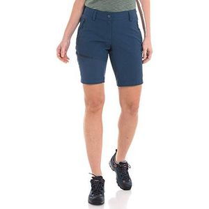 Schöffel Dames Shorts Toblach2, lichte en verkoelende korte wandelbroek met elastische stof, veelzijdige outdoorbroek met optimale pasvorm en praktische zakken