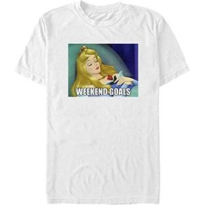 Disney Sleeping Beauty - Aurora Meme Unisex Crew neck T-Shirt White 2XL