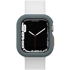 LifeProof Watch Bumper voor Apple Watch Series 8/7 41mm, Schokbestendig, Valbestendig, Slanke beschermhoes voor Apple Watch, Guards Display en Edges, Duurzaam gemaakt, Grijs