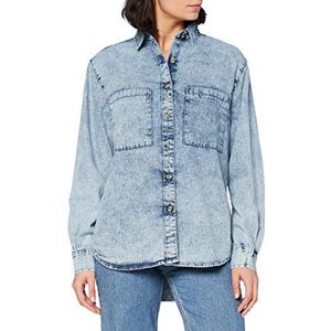Urban Classics Dames Ladies Denim oversized shirt