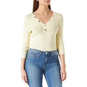 Morgan Damestrui, slimfit JAUGE ¾ mouwen