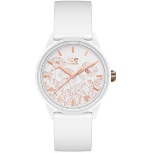 Ice-Watch - ICE solar power Legend - Dames wit horloge met siliconen band - 020598 (Medium)