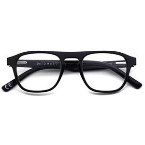 De Tomaso Reading Glasses, zwart, 48 mm, uniseks, Zwart, 48mm