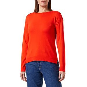 United Colors of Benetton Jersey SC Boot M/L 103CD102L Pullover Rood 35D, S voor dames