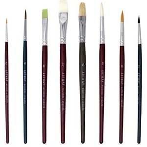 Artway Premium Mixed Artist Penseel Set (x8) - Enkel
