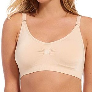 MAGIC Bodyfashion Dames Better Than spaghetti alledaagse beha, Latte, XXL